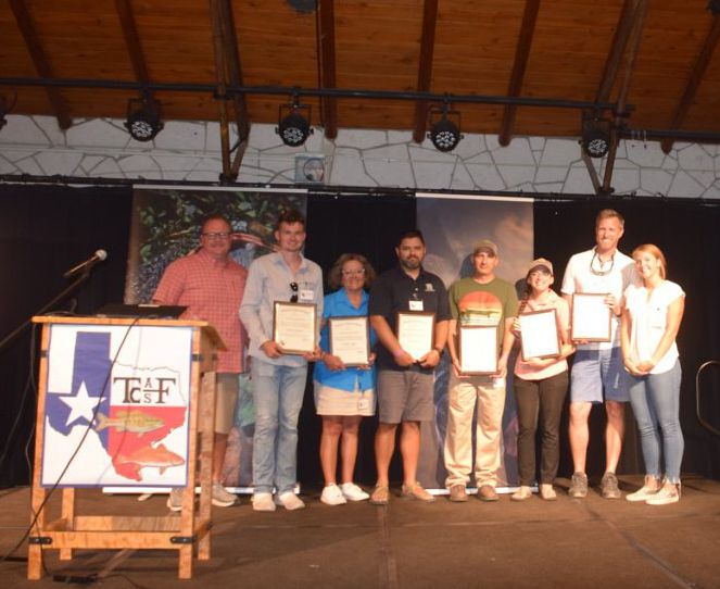 2022 TCAFS Outstanding Fisheries Worker of the Year Award Ceremony, Hunt, Texas